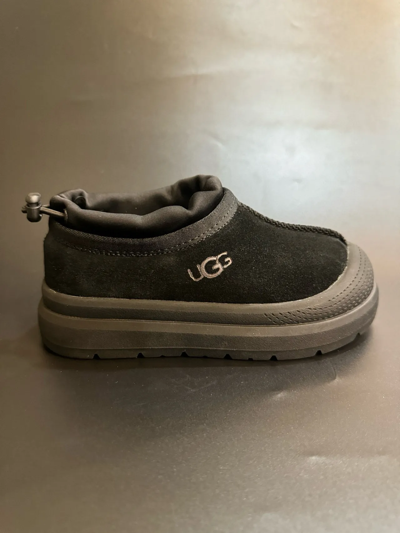 UGG Tasman Beige White Slip-On Platform Sole Casual Shoes 4
