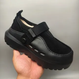UGG Tasman 黑色 厚底平台鞋底 麂皮鞋面 休闲鞋