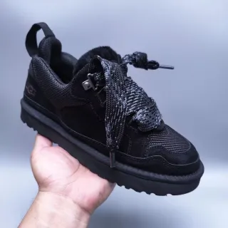 UGG Tasman Black Suede and Mesh Lifestyle Sneaker