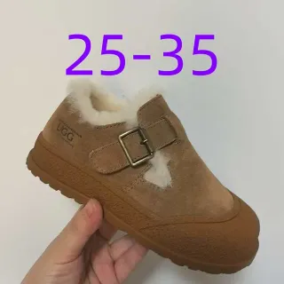 UGG Tasman-Style Shearling-Lined Buckle Strap Snow Boot