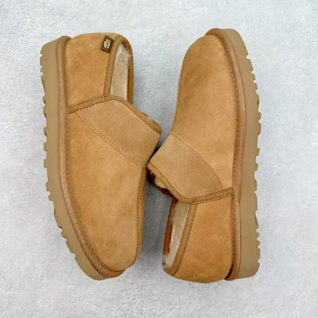 UGG Tasman Tan Suede Slip-On Loafers 3