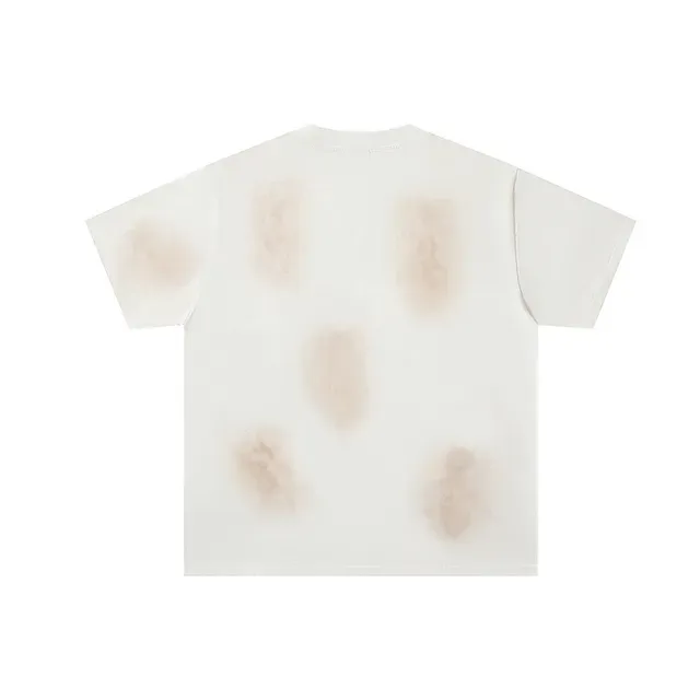 Vale Forever Beige Black Oversized Fit Screen-Printed Graphic T-Shirt 3