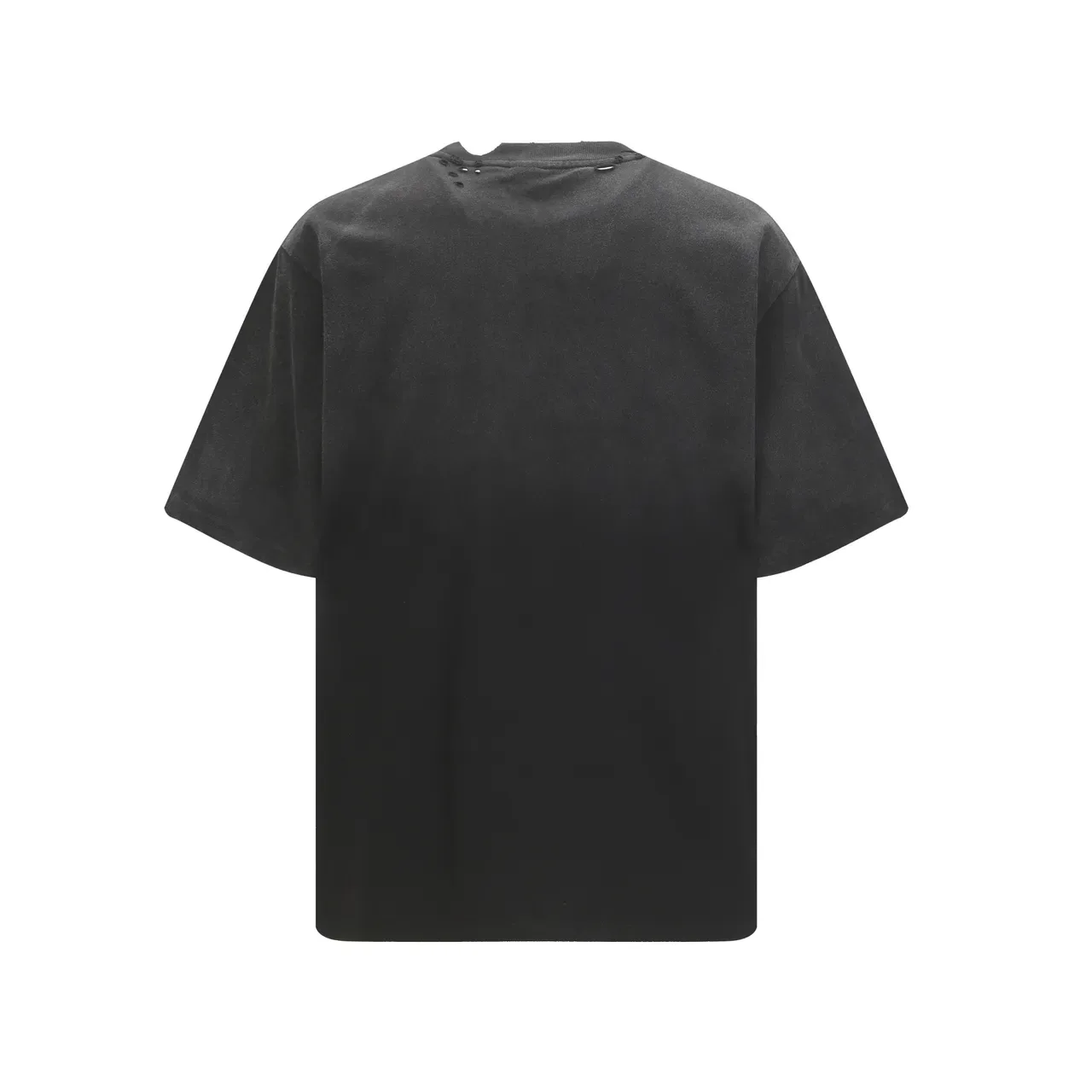 Vale Forever T-shirt noir oversize à imprimé graphique usé 4