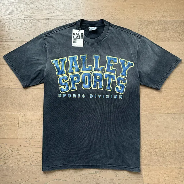 Vale Forever Valley Sports تيشيرت جرافيك أسيد ووش مهترئ 2