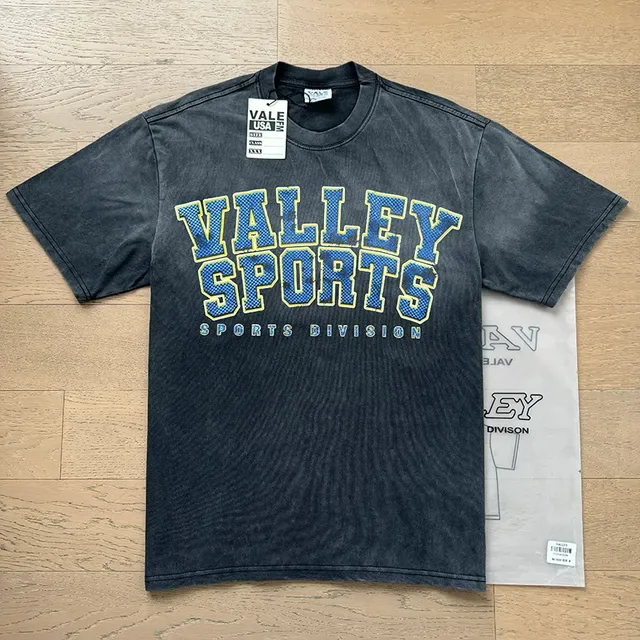 Vale Forever Valley Sports تيشيرت جرافيك أسيد ووش مهترئ 3