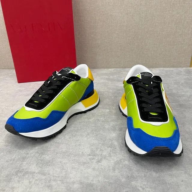 Valentino Multicolor Multi-Color Block VLTN Logo Chunky Sneakers 2