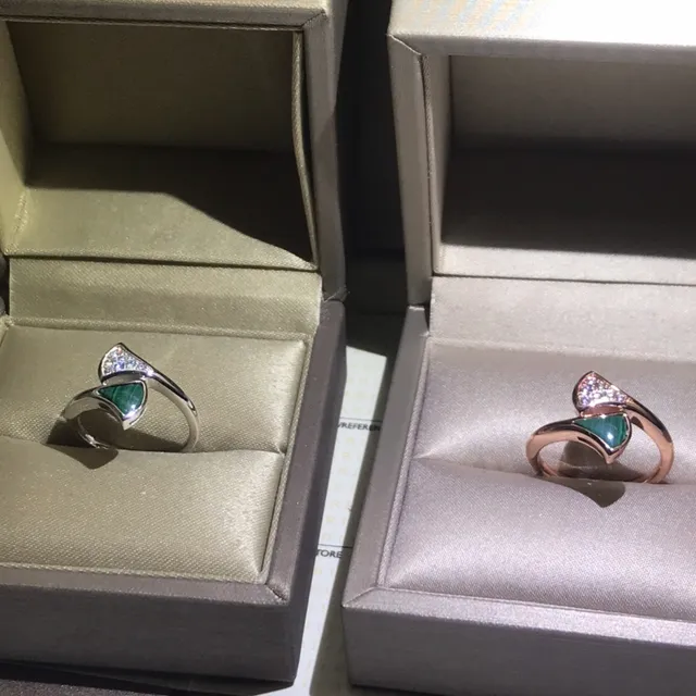 Van Cleef & Arpels Cadenas Malachite এবং Pavé Diamond Ring 4