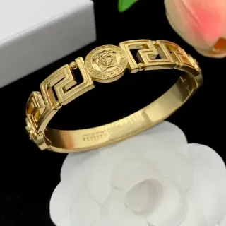 Versace Greca Medusa 金色 硬质手链
