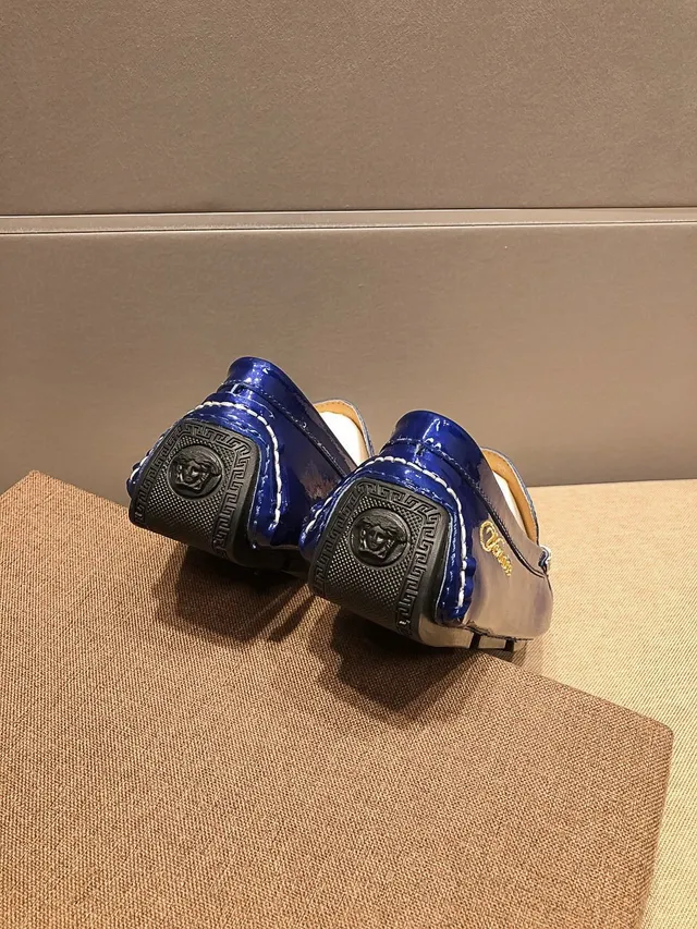 Versace Greca Odissea Embroidered Medusa Loafers 2