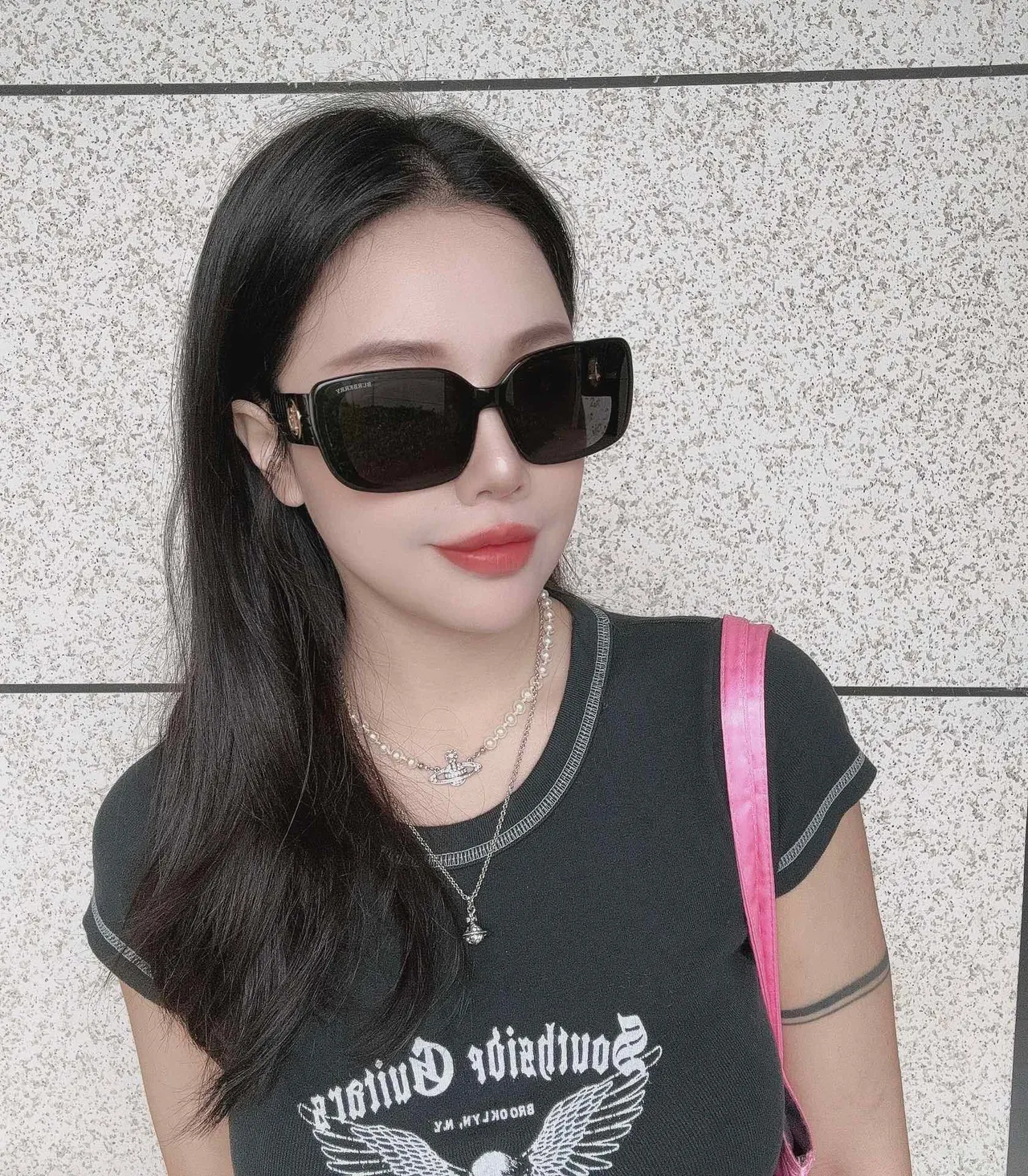 Vivienne Westwood Camiseta Gráfica Crânio Alado Preta 9