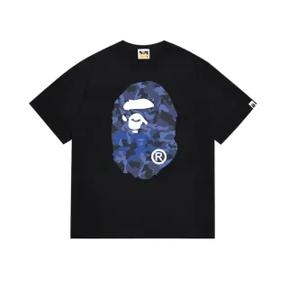 تي شيرت A Bathing Ape ABC Camo بطباعة رأس القرد