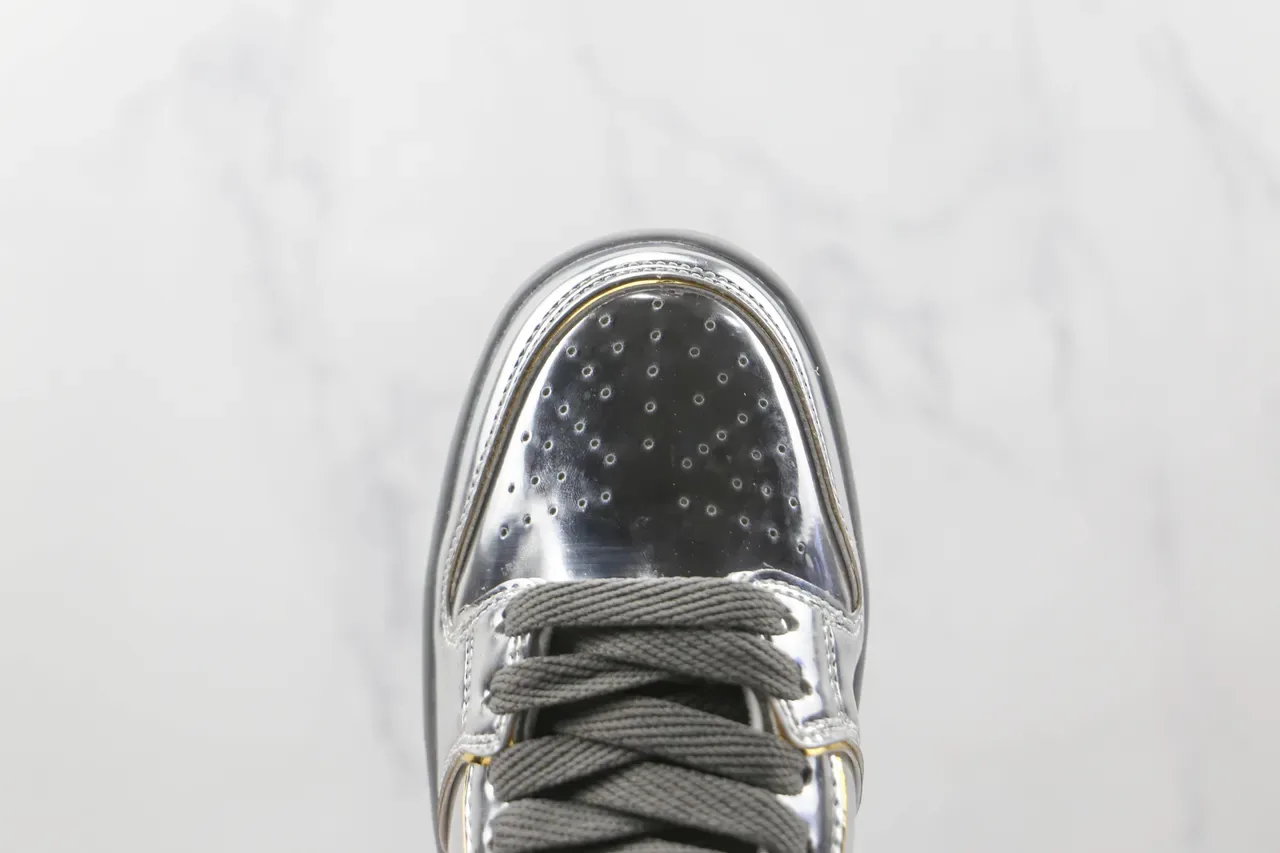 A Bathing Ape BAPE STA ধাতব রূপালী সোনার ট্রিম জীবনশৈলী স্নিকার্স 6