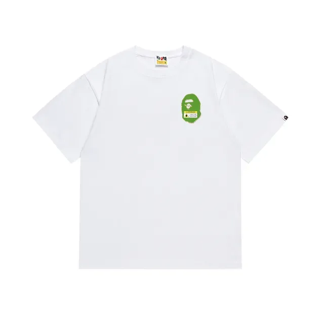 تي شيرت أسود بطباعة جرافيك A Bathing Ape 2