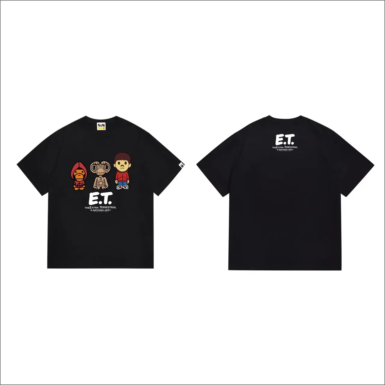 تيشيرت جرافيك A Bathing Ape x E.T. الكائن الفضائي Baby Milo 4