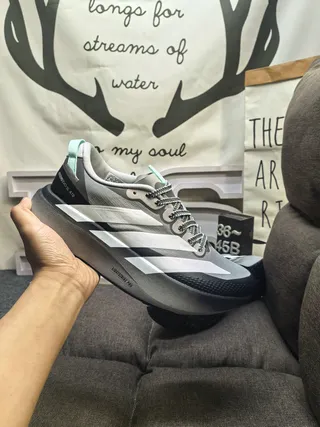 Adidas Adios Pro Evo SL ATR Gray White Black Mint Running Shoes 5