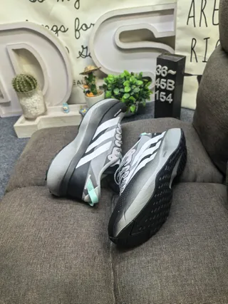 Adidas Adios Pro Evo SL ATR Gray White Black Mint Running Shoes 6