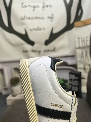 Adidas Black White Low-Top Leather-Suede Upper Lifestyle Sneakers 13