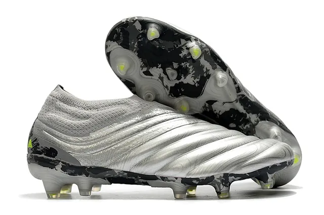 Adidas Copa Bleu Orange Chaussettes Ajustées Col Tricoté Ante-Pied Sculpté Relief Superposition Terrain Ferme Chaussures de Football 2