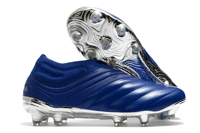 Adidas Copa Bleu Orange Chaussettes Ajustées Col Tricoté Ante-Pied Sculpté Relief Superposition Terrain Ferme Chaussures de Football 7