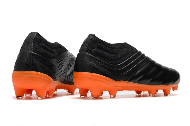 Adidas Copa Bleu Orange Chaussettes Ajustées Col Tricoté Ante-Pied Sculpté Relief Superposition Terrain Ferme Chaussures de Football 16