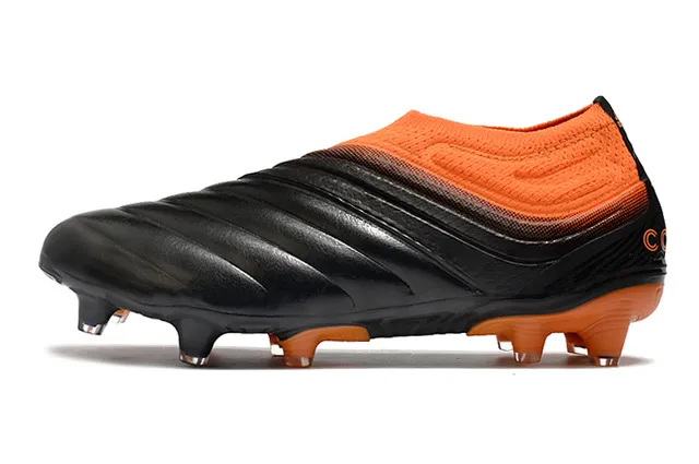 Adidas Copa Bleu Orange Chaussettes Ajustées Col Tricoté Ante-Pied Sculpté Relief Superposition Terrain Ferme Chaussures de Football 20