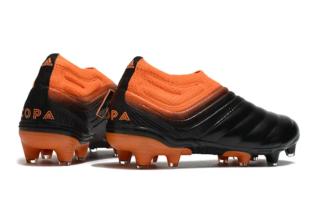 Adidas Copa Bleu Orange Chaussettes Ajustées Col Tricoté Ante-Pied Sculpté Relief Superposition Terrain Ferme Chaussures de Football 22