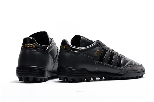 Adidas Copa Mundial Zapatos de Fútbol Negro Dorado Césped Artificial 5