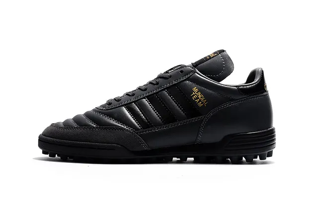 Adidas Copa Mundial Zapatos de Fútbol Negro Dorado Césped Artificial 8