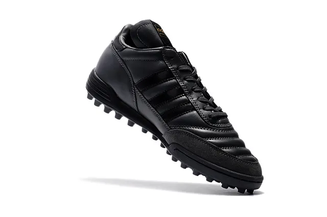 Adidas Copa Mundial Zapatos de Fútbol Negro Dorado Césped Artificial 10