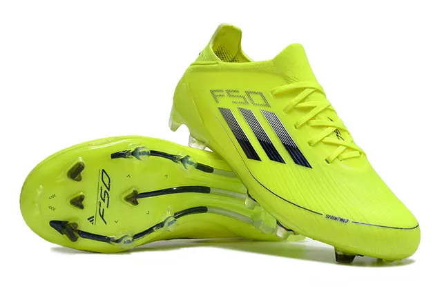 Adidas F50 Azul Rosa Bajo-Corte Ajuste Calcetín Parte Superior Sintético Texturizado Cáscara Suelo Firme Zapatos de Fútbol 7