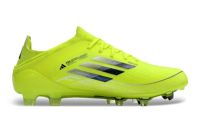 Adidas F50 Azul Rosa Bajo-Corte Ajuste Calcetín Parte Superior Sintético Texturizado Cáscara Suelo Firme Zapatos de Fútbol 19