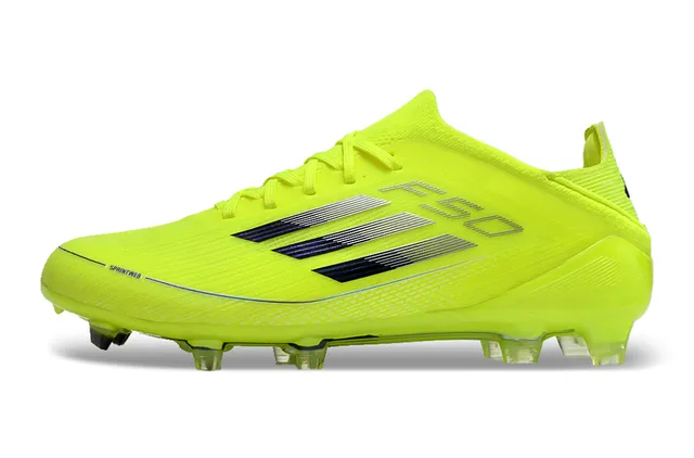 Adidas F50 Azul Rosa Bajo-Corte Ajuste Calcetín Parte Superior Sintético Texturizado Cáscara Suelo Firme Zapatos de Fútbol 21