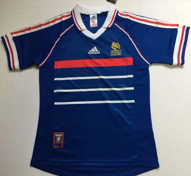 Adidas Camiseta Local França 1998 Copa do Mundo 3