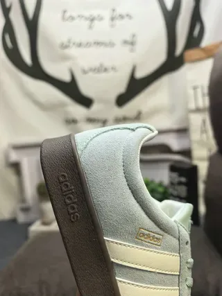 Adidas Gazelle Light Mint Suede Lifestyle Sneakers 3