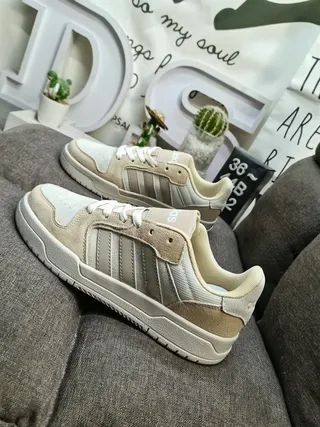 Adidas Green Purple Low-Top Three-Stripe Side Panel Lifestyle Sneakers 7