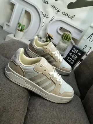 Adidas Green Purple Low-Top Three-Stripe Side Panel Lifestyle Sneakers 9