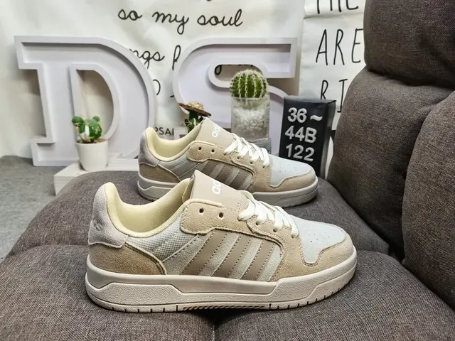Adidas Green Purple Low-Top Three-Stripe Side Panel Lifestyle Sneakers 11
