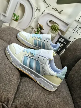 Adidas Green Purple Low-Top Three-Stripe Side Panel Lifestyle Sneakers 17