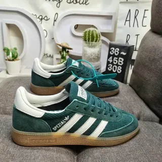 Adidas أخضر أبيض كوردوري علوي ثلاث شرائط أسلوب الحياة سنیکرز