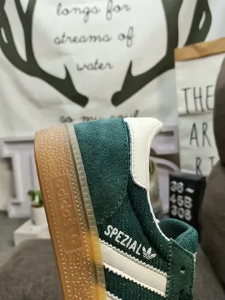 Adidas أخضر أبيض كوردوري علوي ثلاث شرائط أسلوب الحياة سنیکرز 3