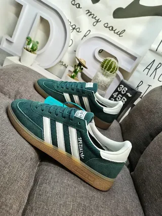 Adidas أخضر أبيض كوردوري علوي ثلاث شرائط أسلوب الحياة سنیکرز 7