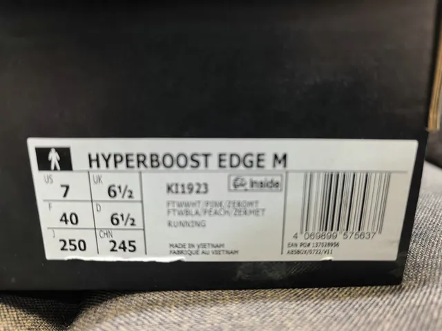 Adidas Hyperboost Black Gray Lifestyle Sneakers 2