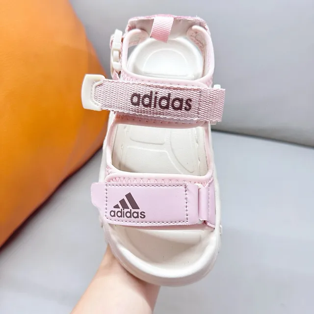 Adidas 儿童 多带 闭合脚趾 休闲凉鞋 6