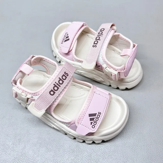 Adidas 儿童 多带 闭合脚趾 休闲凉鞋 10