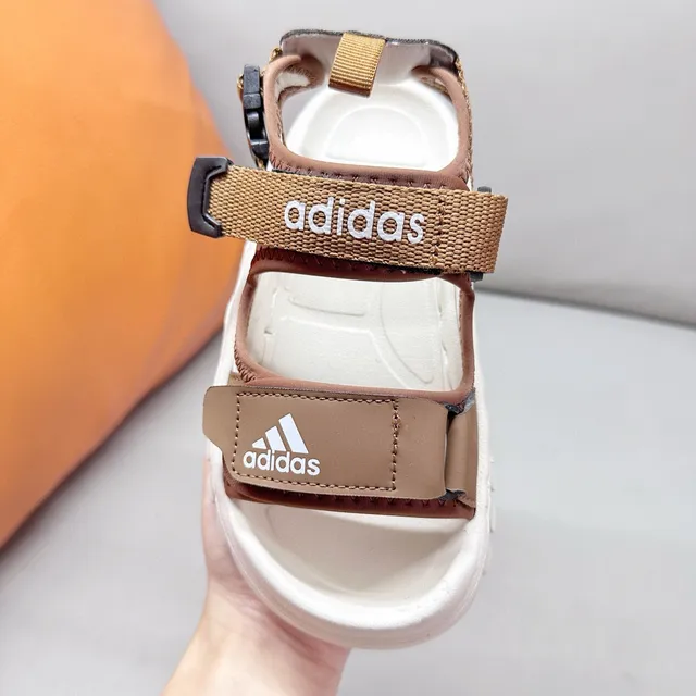 Adidas 儿童 多带 闭合脚趾 休闲凉鞋 15