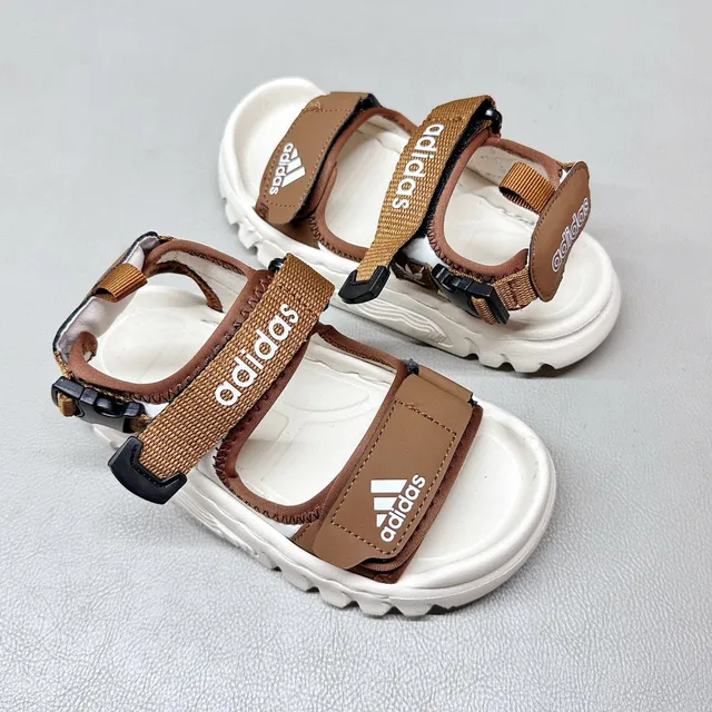Adidas 儿童 多带 闭合脚趾 休闲凉鞋 19