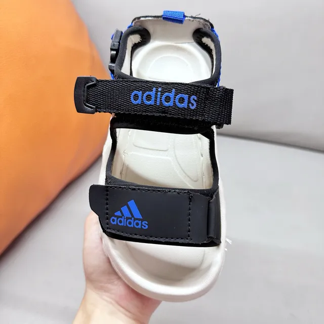 Adidas 儿童 多带 闭合脚趾 休闲凉鞋 24
