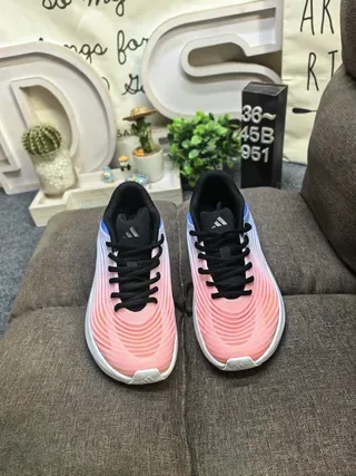 Adidas Multicolor Wave-Patterned Upper Gradient Color Blocking Lifestyle Sneakers 10