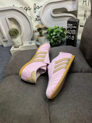 Adidas Chaussures Lifestyle Rose et Or sans Lacets à Enfiler avec Empeigne Quiltée 6