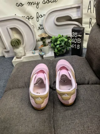 Adidas Chaussures Lifestyle Rose et Or sans Lacets à Enfiler avec Empeigne Quiltée 8